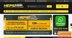 Desktop Screenshot of hepsiopel.com